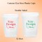 Personalized wedding 12oz 16oz Plastic Cups Monogrammed Wedding Favor Customized Shatterproof Plastic Cup Reception Rehearsal Shower Cup product 7